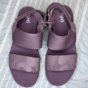 Ryka Mystpurple comfort sandal women size 8.5